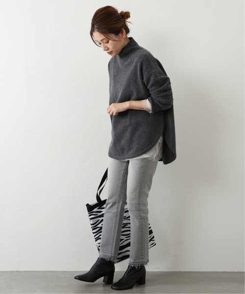 JOURNAL STANDARD（ジャーナルスタンダード）の「リラックスストレートデニム◆（デニムパンツ・レディース・ブラック/グレー系その他/グレー系その他2・36/38/40）」の5枚目の写真