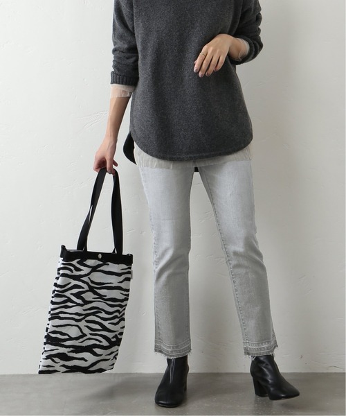 JOURNAL STANDARD（ジャーナルスタンダード）の「リラックスストレートデニム◆（デニムパンツ・レディース・ブラック/グレー系その他/グレー系その他2・36/38/40）」の11枚目の写真