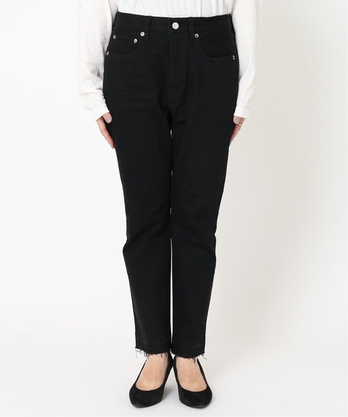 JOURNAL STANDARD（ジャーナルスタンダード）の「リラックスストレートデニム◆（デニムパンツ・レディース・ブラック/グレー系その他/グレー系その他2・36/38/40）」の8枚目の写真