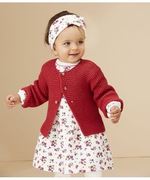 PETIT BATEAU（プチバトー）の「ガーター編みニットカーディガン（カーディガン/ボレロ・キッズ）」