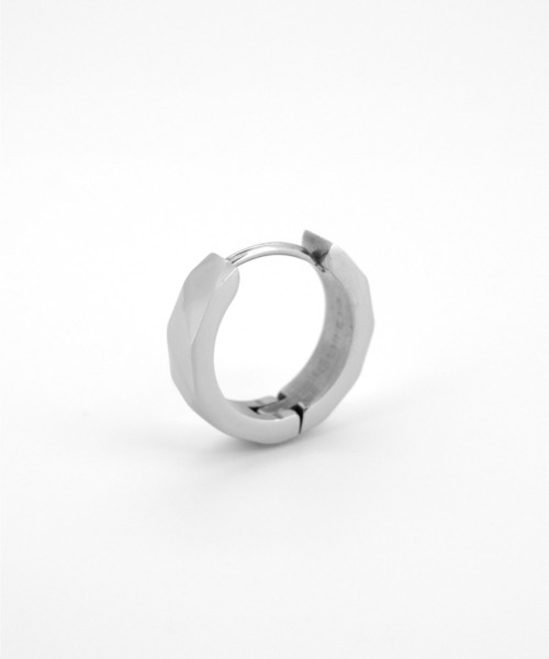 LHME(エルエイチエムイー)の「LHME リンクフープピアス2nd/サージカルステンレス(ピアス(片耳用))」|E