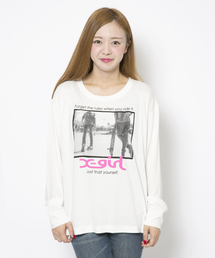 X-girl | TRUST L/S BIG TEE(Tシャツ/カットソー)