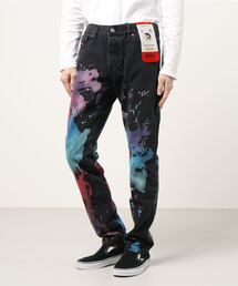 DIESEL | DIESEL 21SS メンズ デニムパンツ ペイントデザイン D-KRAS-X-SP3 L.30(デニムパンツ)
