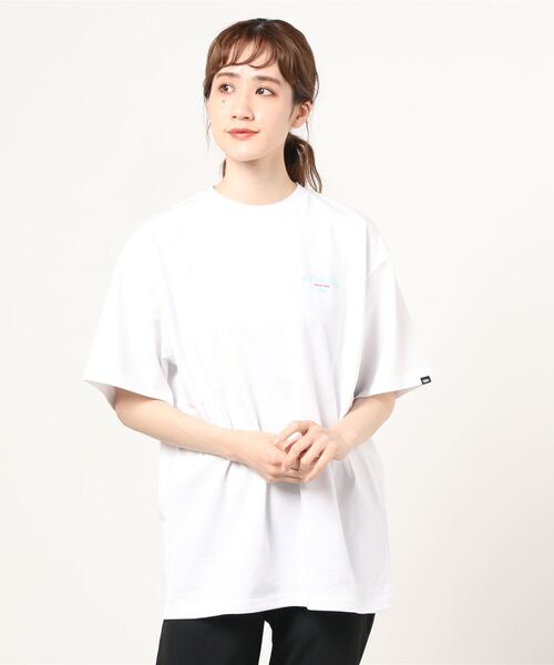 VANS(バンズ)の「VANS/バンズ ビッグシルエット バックプリントTシャツ 121R3010200(Tシャツ/カットソー・レディース・ホワイト/ブラック/パープル・S/M)」の10枚目の写真