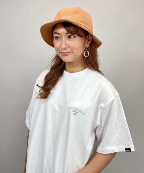 VANS(バンズ)の「VANS/バンズ ビッグシルエット バックプリントTシャツ 121R3010200(Tシャツ/カットソー・レディース・ホワイト/ブラック/パープル・S/M)」の19枚目の写真