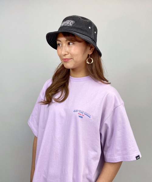 VANS(バンズ)の「VANS/バンズ ビッグシルエット バックプリントTシャツ 121R3010200(Tシャツ/カットソー・レディース・ホワイト/ブラック/パープル・S/M)」の15枚目の写真