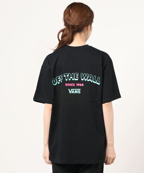 VANS(バンズ)の「VANS/バンズ ビッグシルエット バックプリントTシャツ 121R3010200(Tシャツ/カットソー・レディース・ホワイト/ブラック/パープル・S/M)」の13枚目の写真