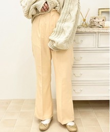 apres jour | カラースラックス【ZOZOTOWN限定アイテム】  【1.1】(スラックス)