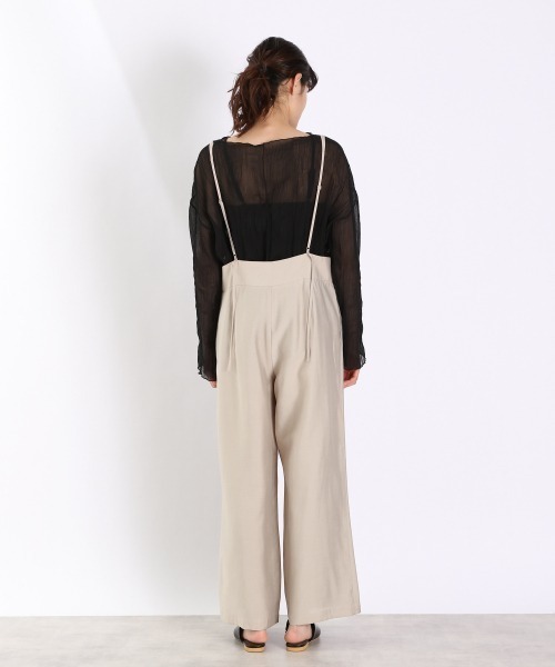 LOWRYS FARM（ローリーズファーム）の「キャシャサスツキパンツ　932871（その他パンツ・レディース・アイボリー/ブラック/グリーン・FREE）」の6枚目の写真