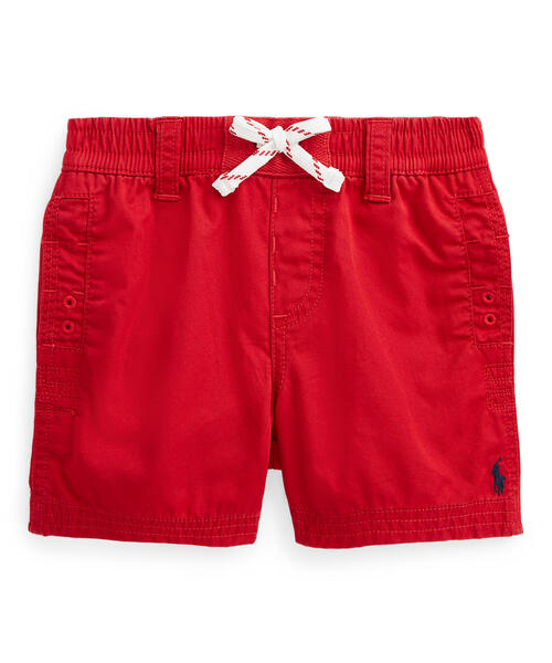 POLO RALPH LAUREN CHILDRENSWEAR(ポロ ラルフ ローレン チルドレンズウェア)の「コットン ツイル プルオン ショートパンツ(その他パンツ・キッズ・レッド・24M/12M/18M)」の1枚目の写真