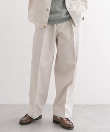 URBAN RESEARCH | コットンシルクツイルタックワイドパンツ(チノパンツ)