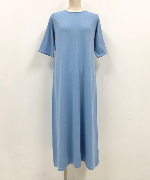 PICCIN（ピッチン）の「バックパールボタンニットワンピース