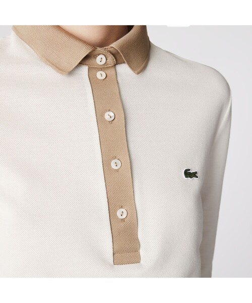 LACOSTE（ラコステ）の「コントラストカラーポロシャツ