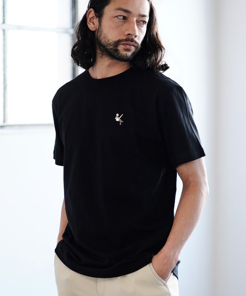 Mt7118 ワンポイント刺繍t Skull Guitar Tシャツ Tシャツ カットソー Cambio カンビオ のファッション通販 Zozotown