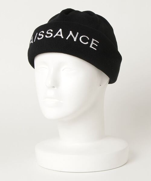 NAISSANCE（ネサンス）の「NAISSANCE(ネサーンス)/WATCH CAP ウォッチニットキャップ（ニットキャップ/ビーニー・メンズ・ブラック/ピンク/イエロー/ホワイト・FREE）」の3枚目の写真