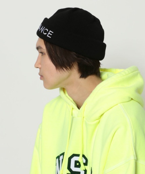 NAISSANCE（ネサンス）の「NAISSANCE(ネサーンス)/WATCH CAP ウォッチニットキャップ（ニットキャップ/ビーニー・メンズ・ブラック/ピンク/イエロー/ホワイト・FREE）」の11枚目の写真