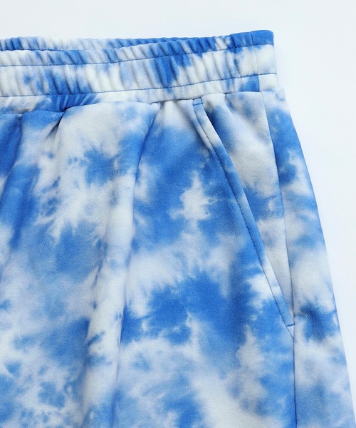 X-girl（エックスガール）の「MULTI PATTERN EASY STRAIGHT PANTS（その他パンツ・レディース・ホワイト/ブラック/オレンジ/ブルー/マルチ・S/M/XS）」の6枚目の写真