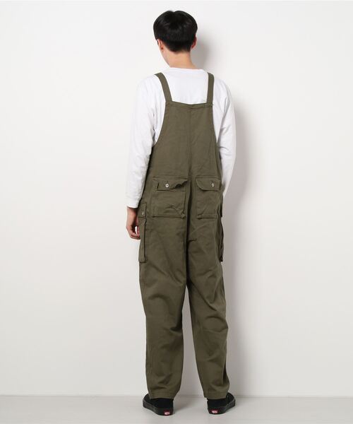 aimoha（アイモハ）の「【S'more】アウトドアアパレル サロペット（サロペット/オーバーオール・メンズ・カーキ/ブルー/ブラック・LARGE/MEDIUM/X-LARGE/XX-LARGE）」の4枚目の写真