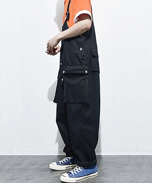 aimoha（アイモハ）の「【S'more】アウトドアアパレル サロペット（サロペット/オーバーオール・メンズ・カーキ/ブルー/ブラック・LARGE/MEDIUM/X-LARGE/XX-LARGE）」の22枚目の写真