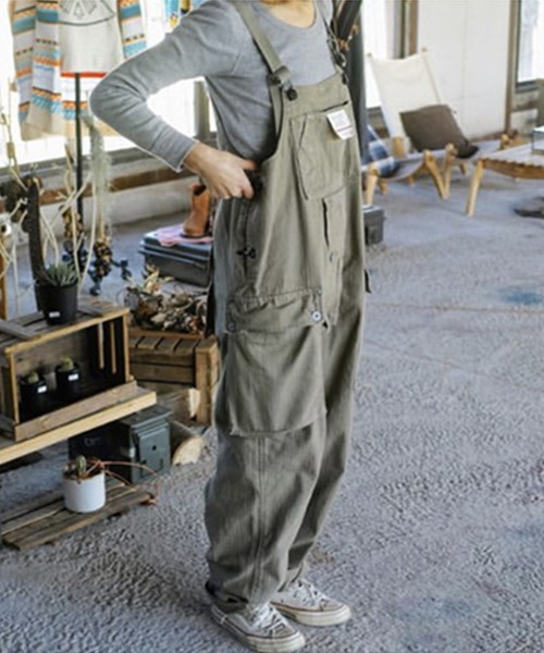 aimoha（アイモハ）の「【S'more】アウトドアアパレル サロペット（サロペット/オーバーオール・メンズ・カーキ/ブルー/ブラック・LARGE/MEDIUM/X-LARGE/XX-LARGE）」の6枚目の写真