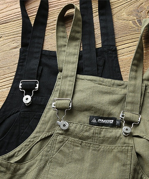 aimoha（アイモハ）の「【S'more】アウトドアアパレル サロペット（サロペット/オーバーオール・メンズ・カーキ/ブルー/ブラック・LARGE/MEDIUM/X-LARGE/XX-LARGE）」の7枚目の写真