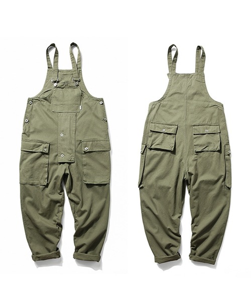 aimoha（アイモハ）の「【S'more】アウトドアアパレル サロペット（サロペット/オーバーオール・メンズ・カーキ/ブルー/ブラック・LARGE/MEDIUM/X-LARGE/XX-LARGE）」の15枚目の写真