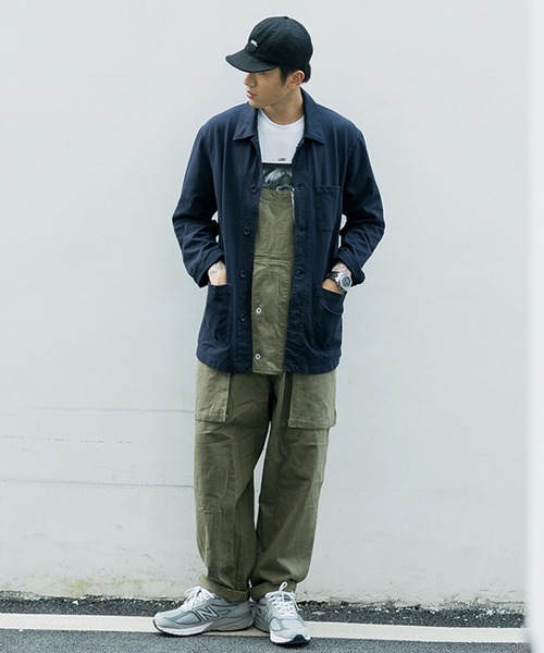 aimoha（アイモハ）の「【S'more】アウトドアアパレル サロペット（サロペット/オーバーオール・メンズ・カーキ/ブルー/ブラック・LARGE/MEDIUM/X-LARGE/XX-LARGE）」の20枚目の写真