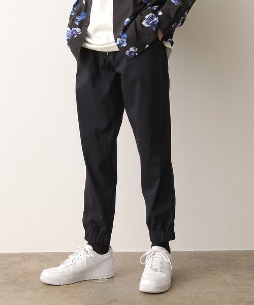 JUNRED（ジュンレッド）の「スーパーストレッチクリーンジョガーパンツ（チノパンツ・メンズ・ベージュ/ネイビー/ブラック・LL/L/M）」の9枚目の写真