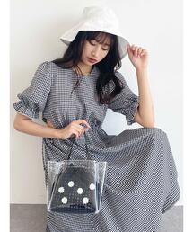 Honey Salon | フラワービニールバッグ(ハンドバッグ)