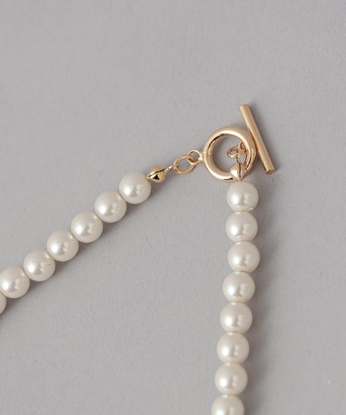 CIAOPANIC（チャオパニック）の「【WEB限定】ロングパールネックレス/３WAY仕様（ネックレス・レディース・ホワイト・FREE）」の5枚目の写真