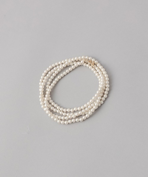 CIAOPANIC（チャオパニック）の「【WEB限定】ロングパールネックレス/３WAY仕様（ネックレス・レディース・ホワイト・FREE）」の6枚目の写真