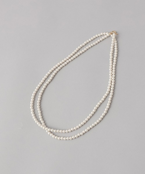 CIAOPANIC（チャオパニック）の「【WEB限定】ロングパールネックレス/３WAY仕様（ネックレス・レディース・ホワイト・FREE）」の7枚目の写真
