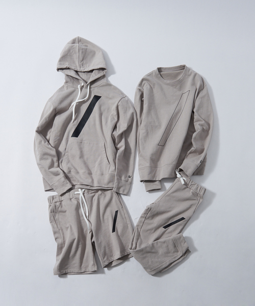 5351 POUR LES HOMMES(ゴーサンゴーイチプールオム)の「【5/】スラッシュ ジョガー(スウェットパンツ・メンズ・ライトグレー/ブラック・L/XL/M/S)」の7枚目の写真