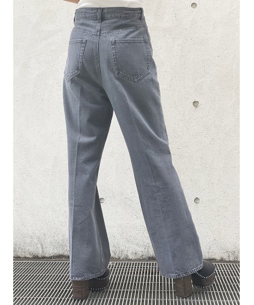 one way（ワンウェイ）の「センタープレスカラーパンツ（スラックス・レディース・オフホワイト/ベージュ/ブラック系その他・S/M）」の17枚目の写真