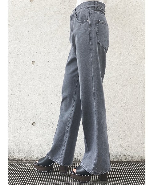 one way（ワンウェイ）の「センタープレスカラーパンツ（スラックス・レディース・オフホワイト/ベージュ/ブラック系その他・S/M）」の19枚目の写真