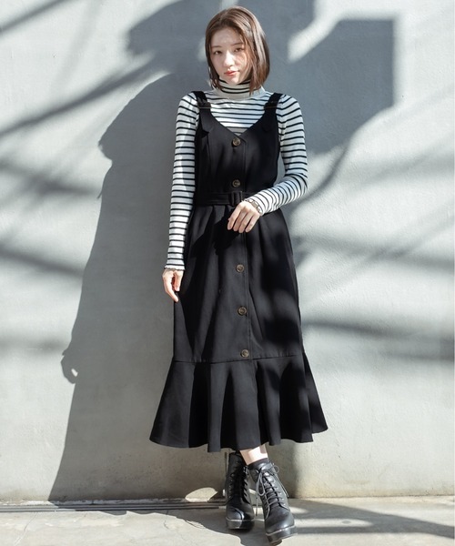 セール マーメイドジャンスカno2 ワンピース Olive Des Olive オリーブデオリーブ のファッション通販 Zozotown