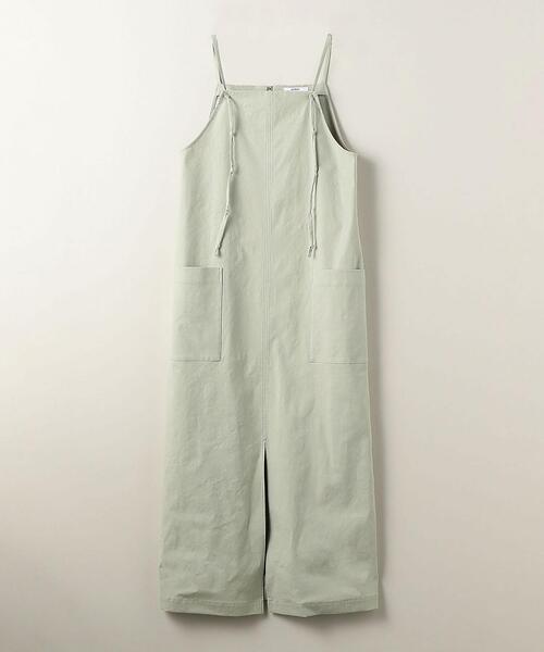 ASTRAET（アストラット）の「＜ASTRAET（アストラット）＞ノット マキシ キャミワンピース（ワンピース・レディース・オリーブ/ナチュラル・FREE）」の3枚目の写真