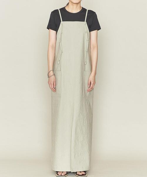 ASTRAET（アストラット）の「＜ASTRAET（アストラット）＞ノット マキシ キャミワンピース（ワンピース・レディース・オリーブ/ナチュラル・FREE）」の15枚目の写真