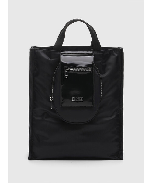 DIESEL（ディーゼル）の「レディース MIXマテリアル 2WAY スモール トートバッグ（トートバッグ・レディース・ブラック・UNI）」の8枚目の写真