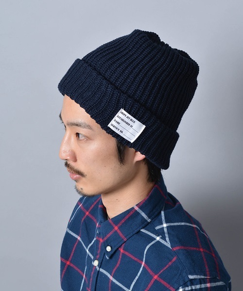SHIPS JET BLUE（シップスジェットブルー）の「SHIPS JET BLUE: ニットキャップ（ニット帽）made in JAPAN（ニットキャップ/ビーニー・メンズ・ダークグレー/ブルー/ネイビー/ワイン/ブラック/オリーブ/ダークブルー/チャコールグレー/ブラウン/ライトオリーブ・ONE SIZE）」の21枚目の写真