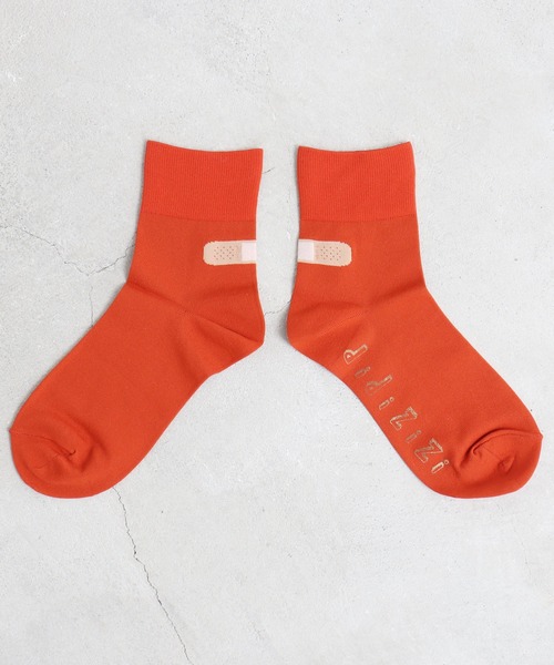 didizizi（ディディジジ）の「くつずれ ソックス（ソックス/靴下・レディース・ホワイト/グリーン/オレンジ/ブラック・FREE）」の4枚目の写真