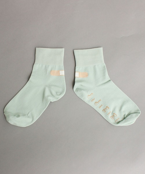 didizizi（ディディジジ）の「くつずれ ソックス（ソックス/靴下・レディース・ホワイト/グリーン/オレンジ/ブラック・FREE）」の3枚目の写真