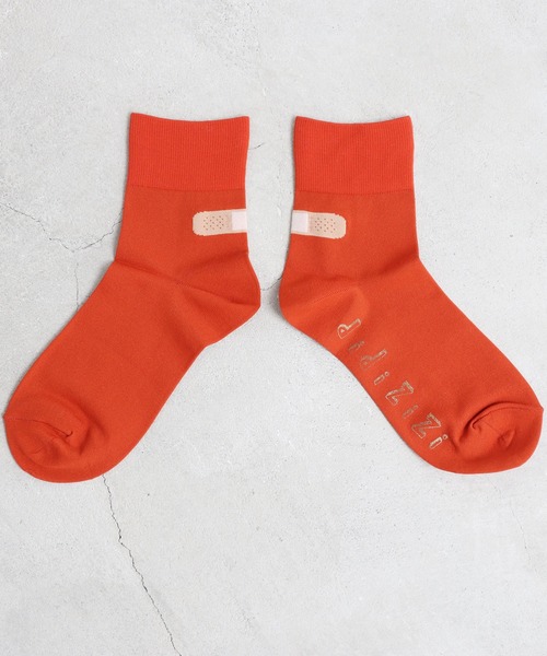 didizizi（ディディジジ）の「くつずれ ソックス（ソックス/靴下・レディース・ホワイト/グリーン/オレンジ/ブラック・FREE）」の6枚目の写真