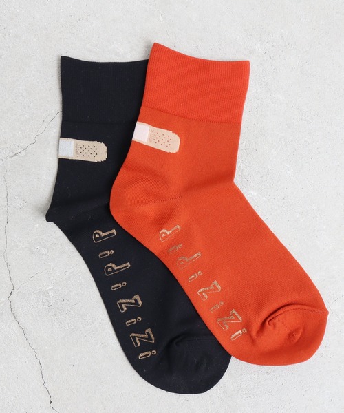 didizizi（ディディジジ）の「くつずれ ソックス（ソックス/靴下・レディース・ホワイト/グリーン/オレンジ/ブラック・FREE）」の5枚目の写真