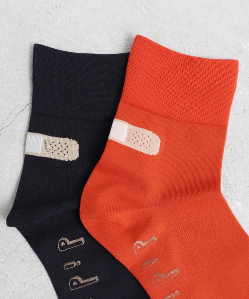 didizizi（ディディジジ）の「くつずれ ソックス（ソックス/靴下・レディース・ホワイト/グリーン/オレンジ/ブラック・FREE）」の8枚目の写真