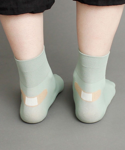 didizizi（ディディジジ）の「くつずれ ソックス（ソックス/靴下・レディース・ホワイト/グリーン/オレンジ/ブラック・FREE）」の10枚目の写真