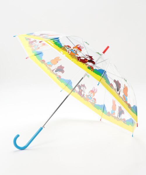 SiNCERE（シンシア）の「販売終了〈クッピーラムネ〉キャラクター柄アンブレラ 大人用ビニール傘（長傘・レディース・クリア・60cm）」の7枚目の写真