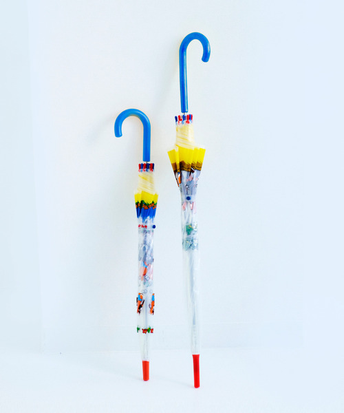 SiNCERE（シンシア）の「販売終了〈クッピーラムネ〉キャラクター柄アンブレラ 大人用ビニール傘（長傘・レディース・クリア・60cm）」の3枚目の写真