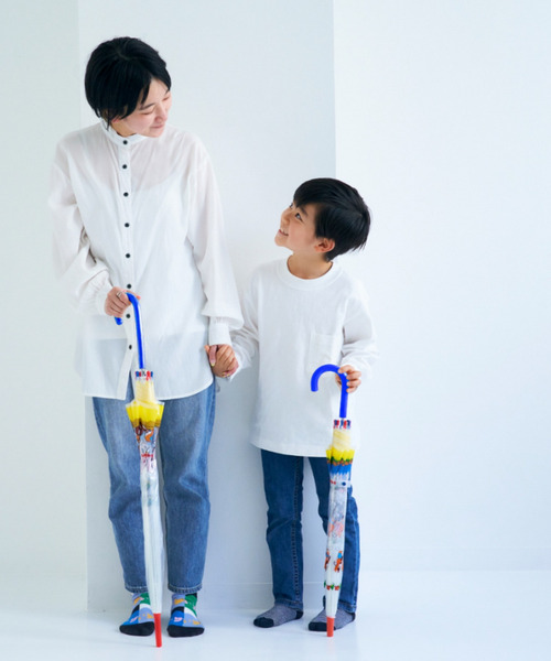 SiNCERE（シンシア）の「販売終了〈クッピーラムネ〉キャラクター柄アンブレラ 大人用ビニール傘（長傘・レディース・クリア・60cm）」の6枚目の写真