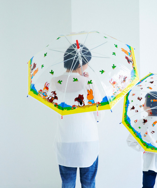 SiNCERE（シンシア）の「販売終了〈クッピーラムネ〉キャラクター柄アンブレラ 大人用ビニール傘（長傘・レディース・クリア・60cm）」の12枚目の写真